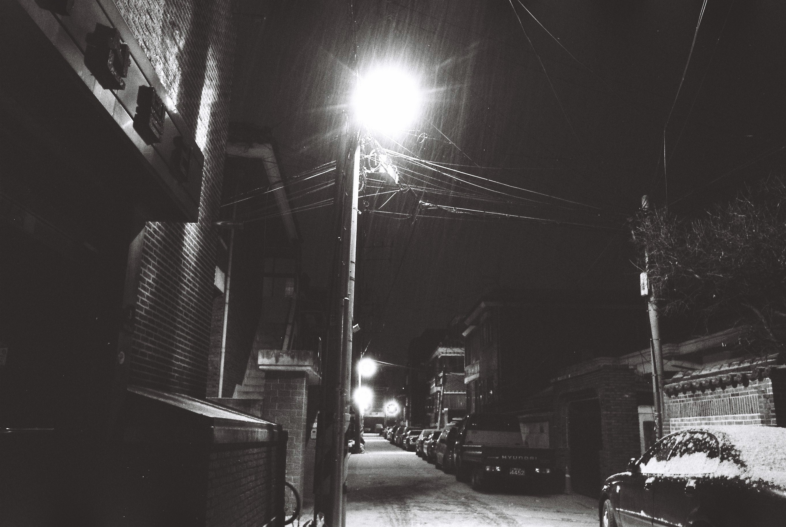 눈 내리던 역촌동